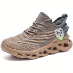 Men's Lightweight Striped Sports Shoes - Image 10