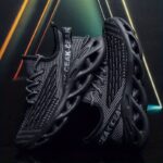 Men's Lightweight Striped Sports Shoes - Image 14