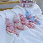 19cm Collectible Mini Reborn Doll – Realistic 3D Sleeping Toy - Image 13