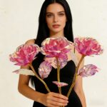 11pcs Everlasting Crystal Rose Bouquet - Image 4