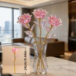 11pcs Everlasting Crystal Rose Bouquet - Image 6