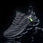 Men's Lightweight Striped Sports Shoes - Image 17