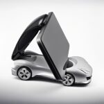 360° Rotating Car Model Phone Holder Set - Image 3