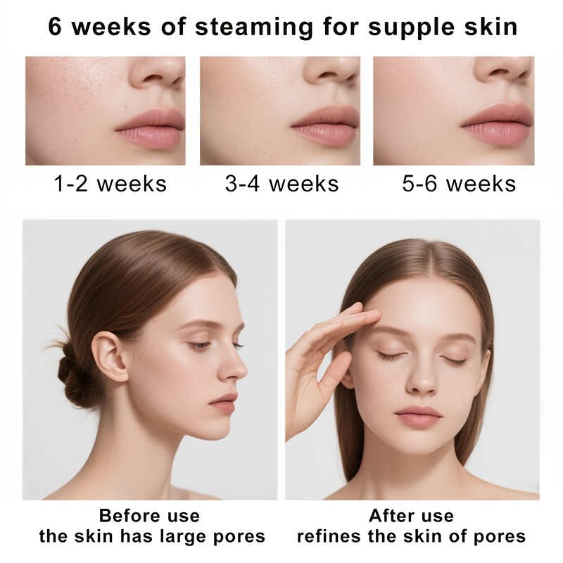 Facial Beauty Device Steam Facial | Ideal for Dry Skin Home SPA | Perfect Gift for Facial And Nose Care, Suitable for Both Men And Women | Great Choice for Home Use, Christmas And New Year Gift, Valentine's Day Present - Image 10