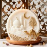 Islamic Camel Design Ramadan Candle Silicone Mold - Image 2
