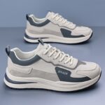 DINAOR Color-Block Chunky Athletic Shoes for Men - Image 5