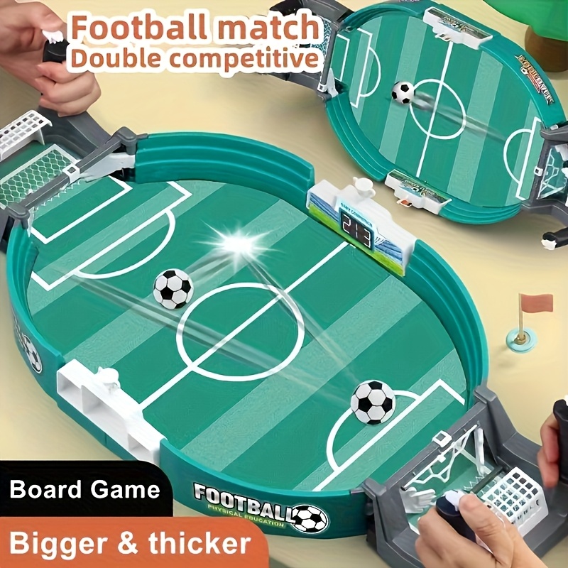 Kids' Portable Table Football Game Set, Parent-Child Versus Football Toy, 2-Player Competitive Puzzle Table Game, Durable PP Material, Independent Tabletop Design, Indoor Family Game, Kids' Party Toy, Christmas, Thanksgiving Gift, Soccer Board Game - Image 9