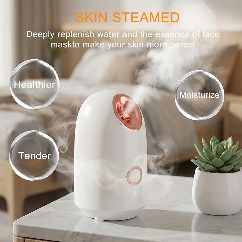 Facial Beauty Device Steam Facial | Ideal for Dry Skin Home SPA | Perfect Gift for Facial And Nose Care, Suitable for Both Men And Women | Great Choice for Home Use, Christmas And New Year Gift, Valentine's Day Present - Image 11