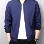 Lightweight Luxury Jacket Men Simple Motor Business Men's Jacket Noble Comfortable Plain Softshell Jacket Men