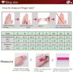 Creative Hollow Wide Band Ring – Colorful Shiny Cubic Zirconia - Image 4