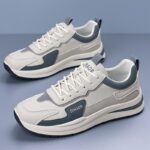 DINAOR Color-Block Chunky Athletic Shoes for Men - Image 4