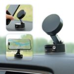 Magnetic Adjustable Car Dashboard Phone Holder - Image 3
