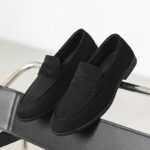 British-Style Men's Slip-On Dress Loafers - Image 7