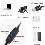 Minimalist Aluminum LED Desk Lamp" ya "3-Tone Eye-Care Art Lamp - Image 8