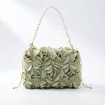 Elegant Rose Flower Evening Bag - Image 11