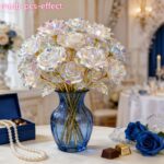 Gold-Plated Artificial Crystal Rose - Image 9