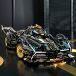 Limited Edition Black & Gold Supercar – DIY Mechanical Building Set - Image 5