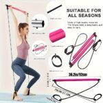 Portable Pilates Bar with Resistance Bands - Image 4
