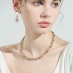 3-Piece Korean Pearl Jewelry Set (Necklace, Bracelet & Earrings - Image 10