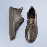 Men's Mid-Top Textured Chunky Sneakers" - Image 10