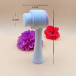 Dual-Sided 3D Facial Cleansing Brush – Soft Bristle & Exfoliating Scrubber - Image 7