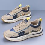 DINAOR Color-Block Chunky Athletic Shoes for Men - Image 8