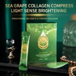 10pcs Sea Grape Collagen Mask – Deeply Moisturizing & Alcohol-Free - Image 3