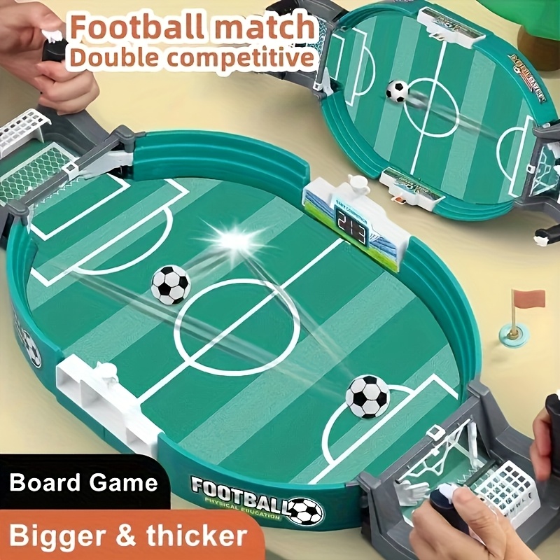 Kids' Portable Table Football Game Set, Parent-Child Versus Football Toy, 2-Player Competitive Puzzle Table Game, Durable PP Material, Independent Tabletop Design, Indoor Family Game, Kids' Party Toy, Christmas, Thanksgiving Gift, Soccer Board Game - Image 5
