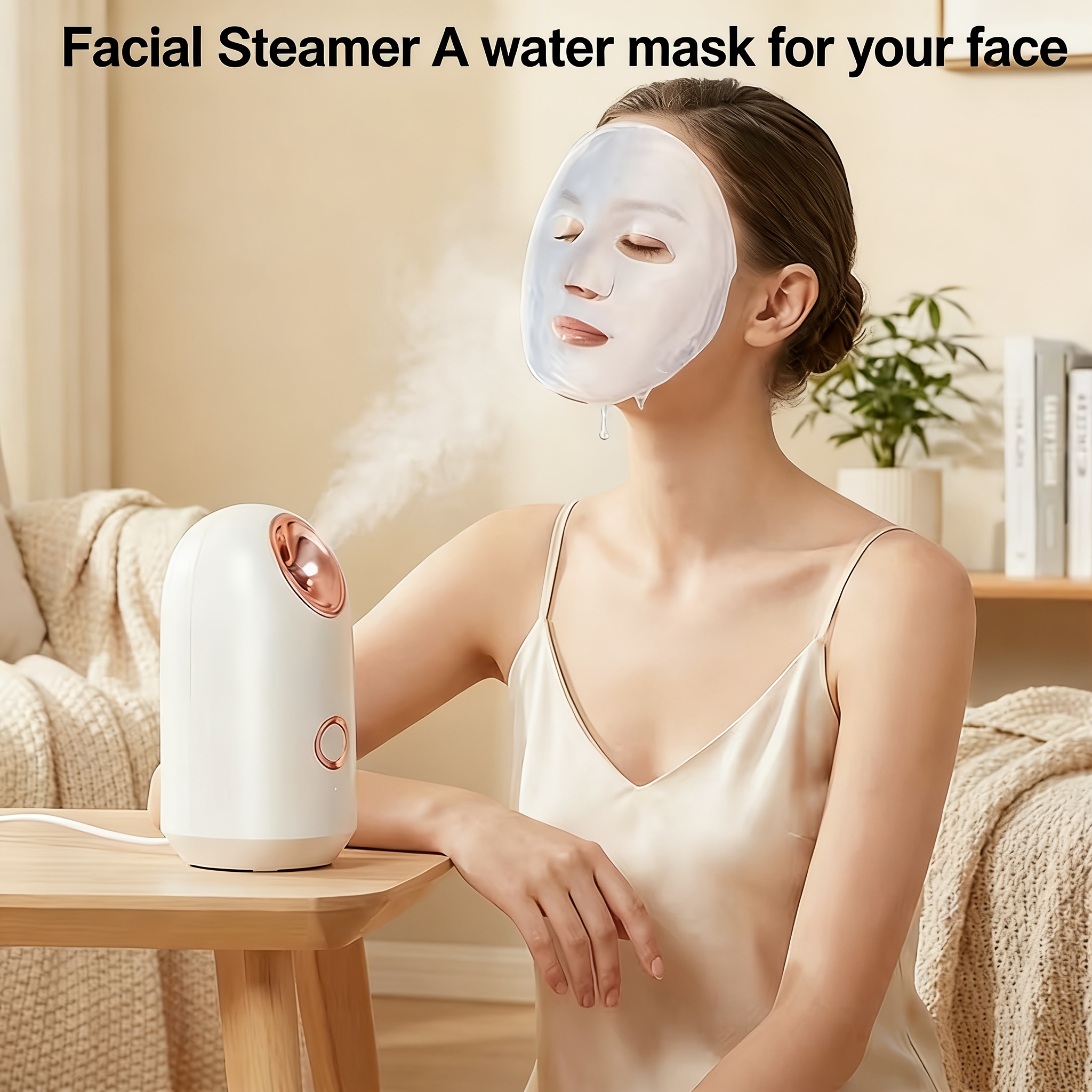 Facial Beauty Device Steam Facial | Ideal for Dry Skin Home SPA | Perfect Gift for Facial And Nose Care, Suitable for Both Men And Women | Great Choice for Home Use, Christmas And New Year Gift, Valentine's Day Present - Image 8
