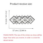 Islamic Arabic Calligraphy Wall Decal – Allah & Mosque Design - Image 4