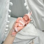 19cm Collectible Mini Reborn Doll – Realistic 3D Sleeping Toy - Image 9