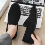 British-Style Men's Slip-On Dress Loafers - Image 3
