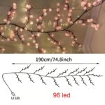 USB LED Cherry Blossom Willow Vine - Image 2