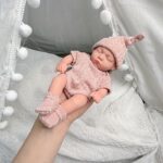 19cm Collectible Mini Reborn Doll – Realistic 3D Sleeping Toy - Image 5