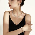 3-Piece Korean Pearl Jewelry Set (Necklace, Bracelet & Earrings - Image 2