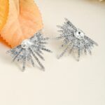 Dazzling Rhinestone Wing Earrings – Elegant Statement Jewelry - Image 4