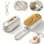 3-in-1 Steam Pet Grooming Brush - Image 2