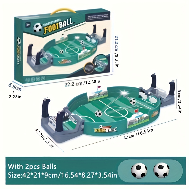 Kids' Portable Table Football Game Set, Parent-Child Versus Football Toy, 2-Player Competitive Puzzle Table Game, Durable PP Material, Independent Tabletop Design, Indoor Family Game, Kids' Party Toy, Christmas, Thanksgiving Gift, Soccer Board Game - Image 4