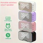 4-in-1 Mini Alarm Clock Speaker - Image 4