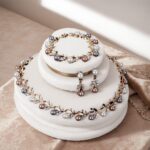 3-Piece Korean Pearl Jewelry Set (Necklace, Bracelet & Earrings - Image 3