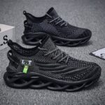 Men's Lightweight Striped Sports Shoes - Image 16