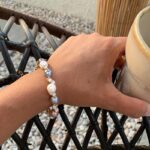 Korea Pearl Necklace Bracelet Earrings 3 Pieces Set, Fashionable And Fresh, Trend Forward, High-end Atmosphere. Used For Bridal Gowns, Multi-functional Accessories That, Mother'S Day