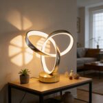 Minimalist Aluminum LED Desk Lamp" ya "3-Tone Eye-Care Art Lamp - Image 7