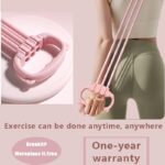 Figure 8 Non-Latex Resistance Band - Slip-Resistant Exercise Band! Arm/Back Workouts for Yoga/Pilates/Physical Rehabilitation - Suitable for Home/Gym Stretching And Exercises!