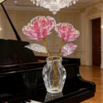 11pcs Everlasting Crystal Rose Bouquet - Image 3