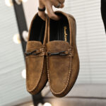 Men's Korean-Style Breathable Slip-On Driving Shoes - Image 3