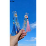 Handmade Acrylic Bookmark with Arabic Calligraphy & Tassel - Image 3