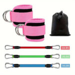 Ankle Resistance Bands with Cuffs - Image 2