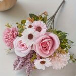 Elegant Peony & Rose Simulation Flower Set - Image 2