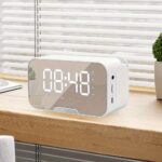 4-in-1 Mini Alarm Clock Speaker - Image 2